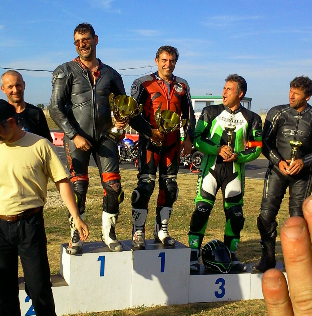 Patrick et Laurent sur le podium